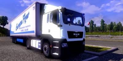 Мод "MAN TGS" для Euro Truck Simulator 2